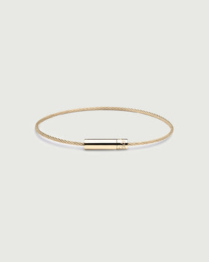 Michael Cable Bracelet | Gold